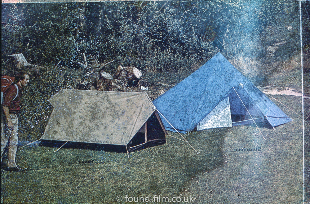 Camping holiday