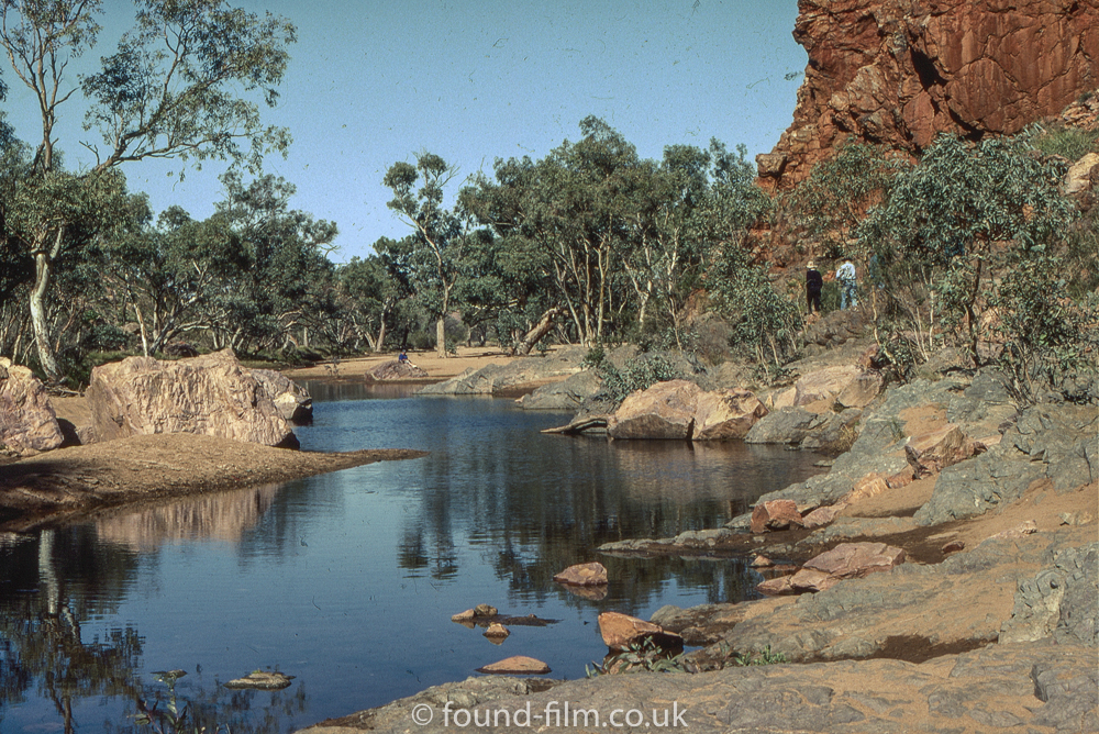 Scenic desert landscape, July 1993