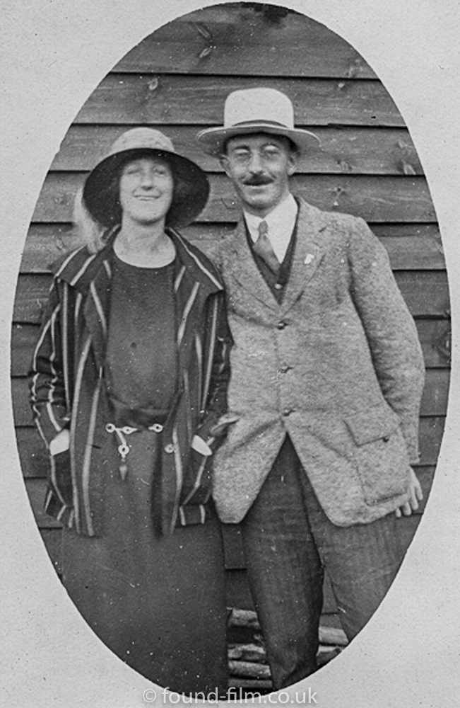 Portrait of a couple in the mid 1920s