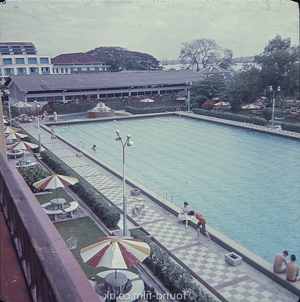 Swimming pool at RAF Seletar social club
