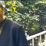 A still image from an 8mm home movie of a family holiday in Wales from about 1961