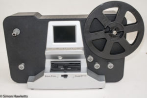 Scanner used when converting 8mm films to digital