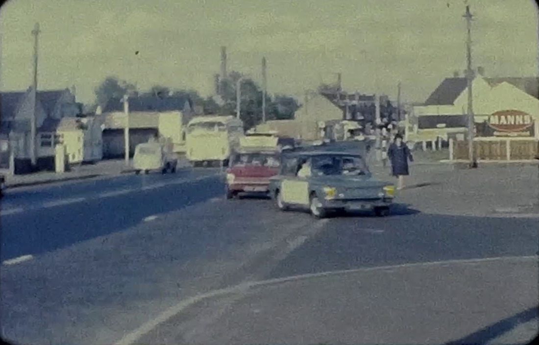 A short Std 8 film showing a driving school which used Hillman Imp cars