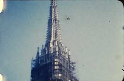 A Still from an 8mm home movie of a trip to Croatia and Vienna