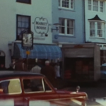 A picture of a Pub in Brighton from a vintage home movie taken during a day trip to Brighton in the 1960s