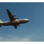 A still image from a 1970s film of an Air Display