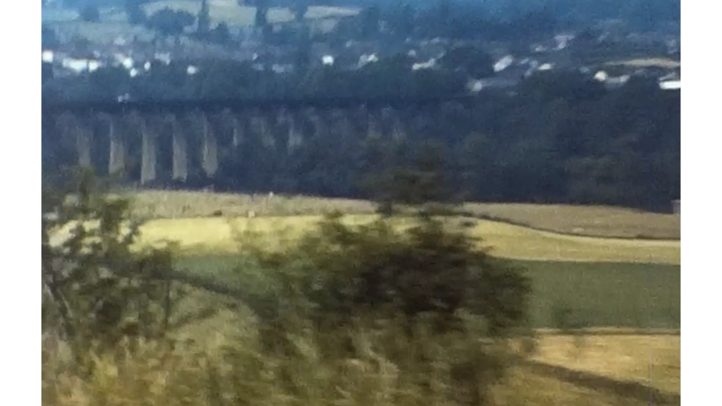 A Viaduct in the distance