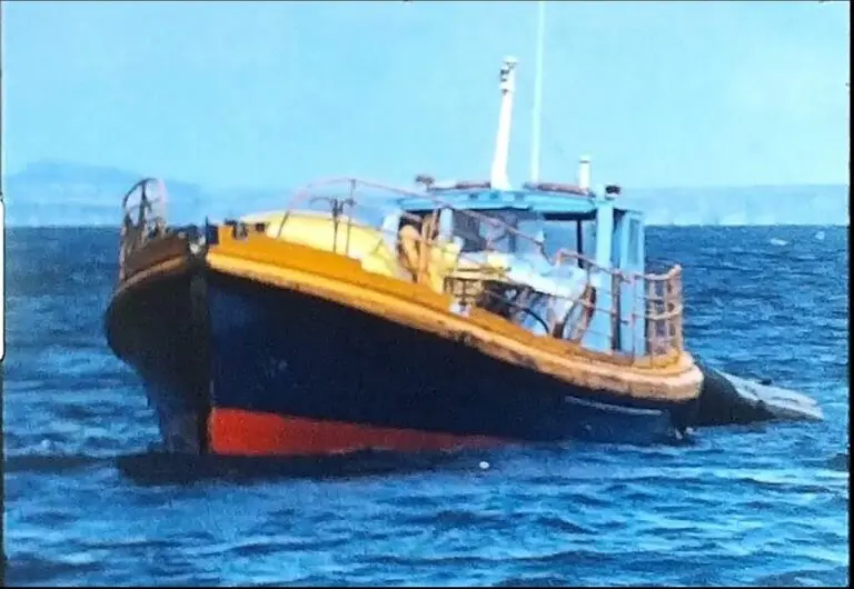 A Still image from a Super 8 vintage home movie taken during a holiday in Cornwall during the 1960s