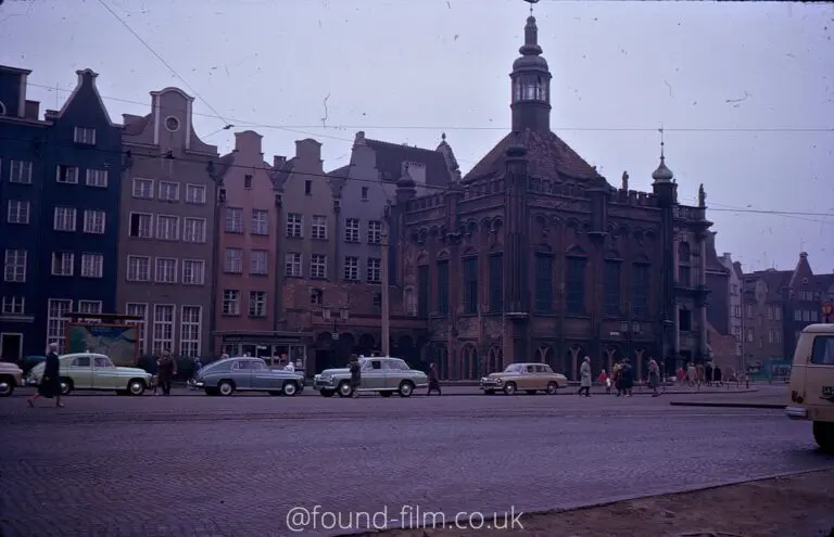 Eastern European town in the 1960s