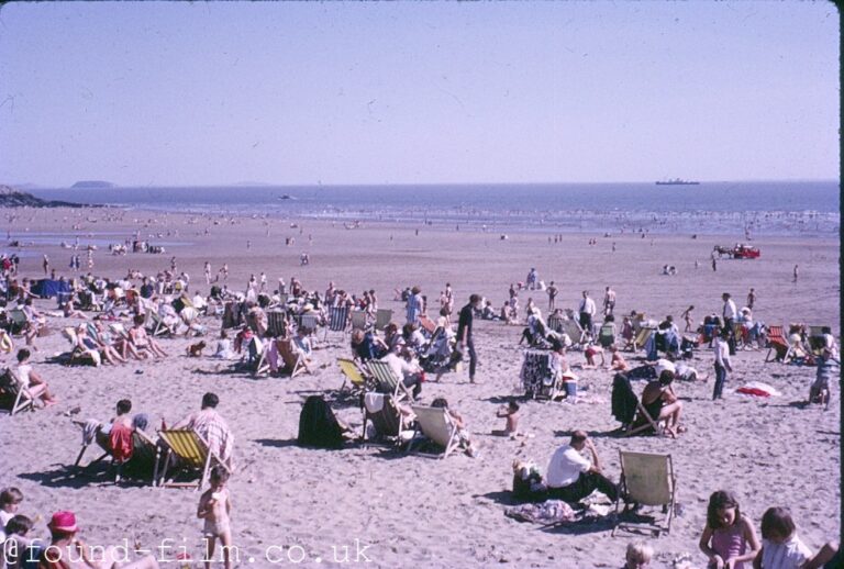 A Beach snapshot taken in September 1964 in Wales