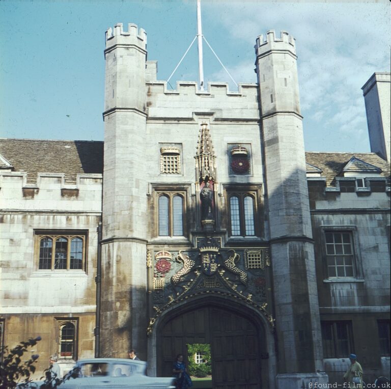 A Church Gate in Cambridge