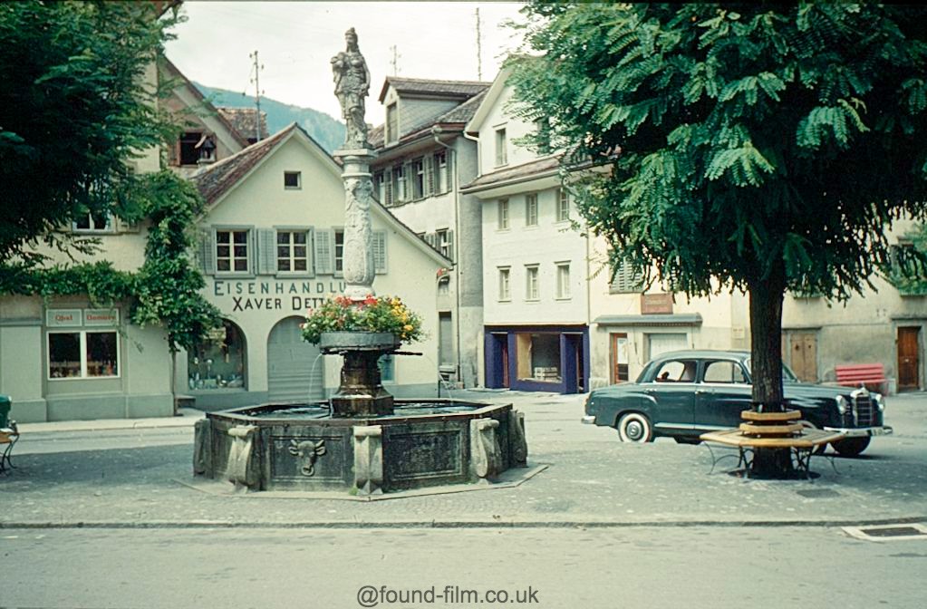 A Fountain in Switzerland in about 1962
