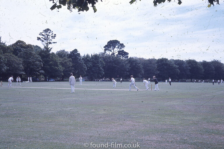 A game of cricket