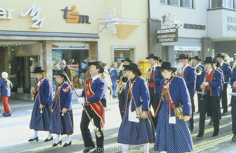 A marching band