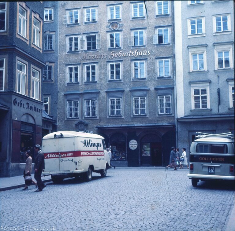 A Photo of Mozart’s Birthplace from about 1972