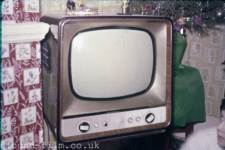 A Pye table-top TV from the mid 1960s