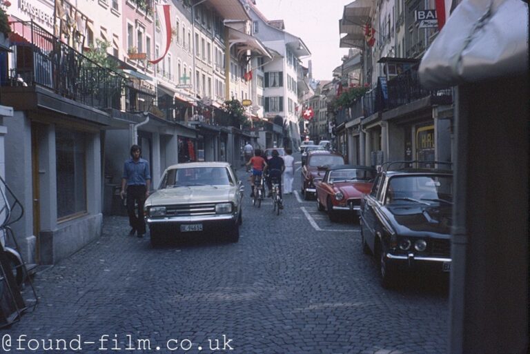 A Street in Thun, Switzerland October 1977