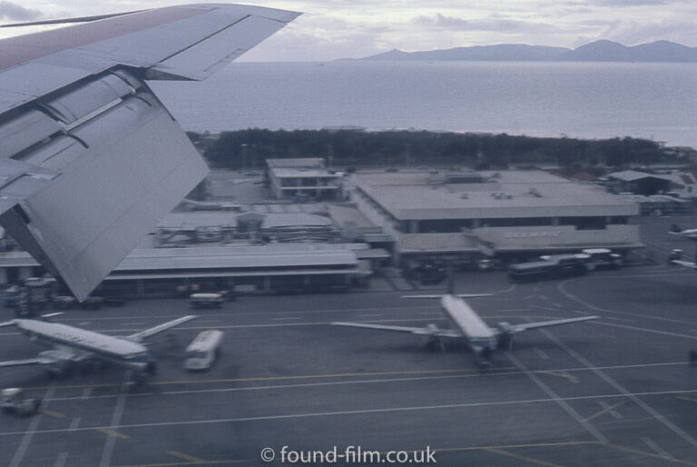 A view out of the aircraft