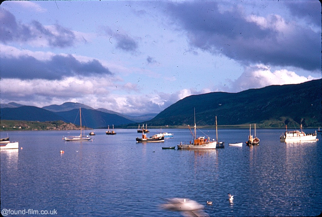a view over ullapool bay in august 1967