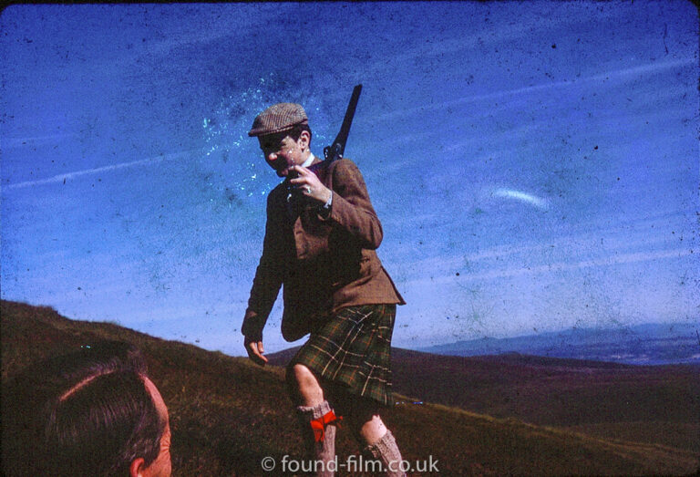 Scot called Angus McCall with a shotgun, September 1964