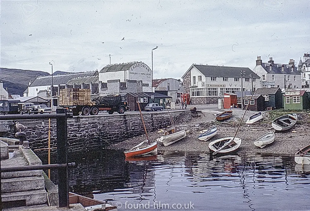 boats and the beaforth inn ullapool 1967