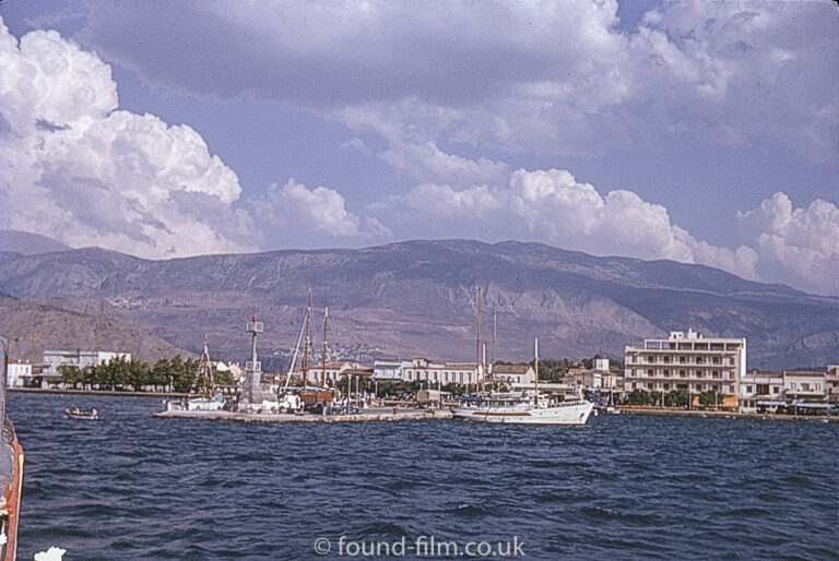 Boats, Harbour and Mountains in September 1966