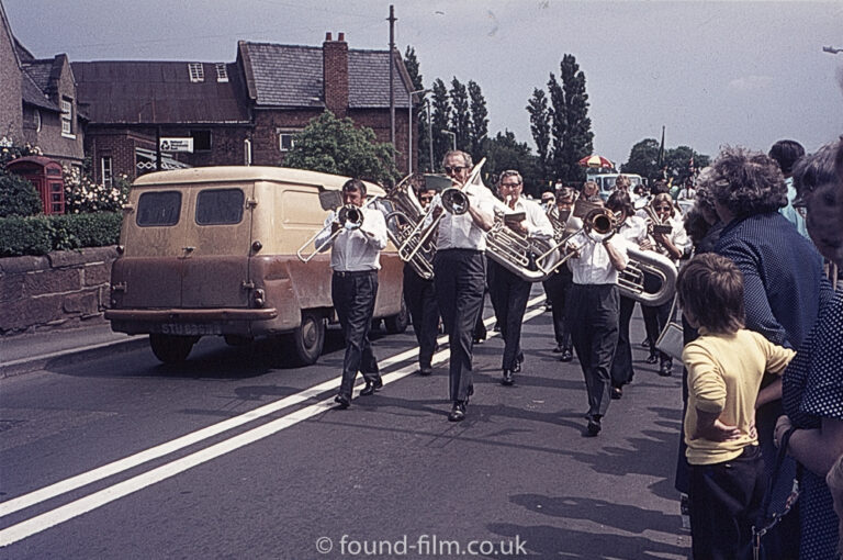 Band at Wollaston festival in June 1975