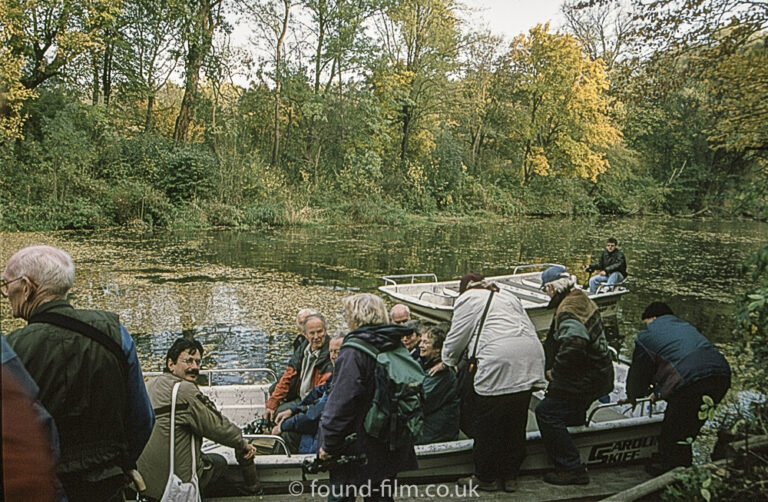 Canal trip on Czech river – November 2001