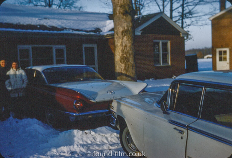 Cars in the Snow