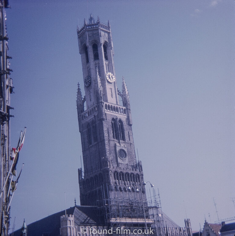 Church tower in Belgium