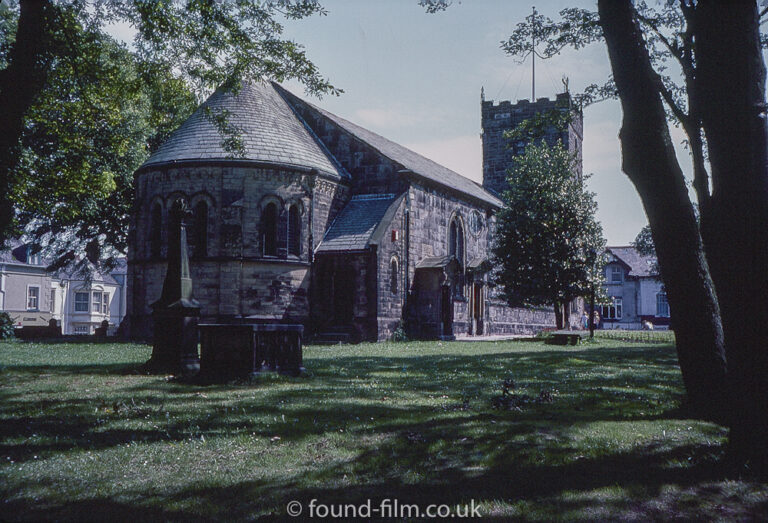 Church with rounded walls