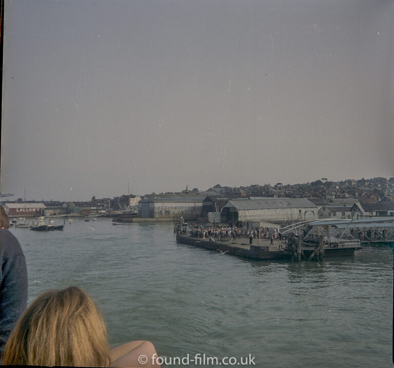 Cowes shipbuilding yards on the Isle of Wight