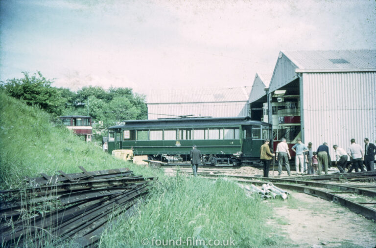 Early picture of Crich Tram Museum – June 1965