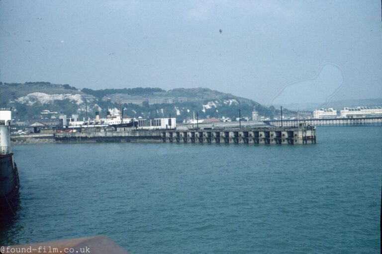 Dover Marina railway station in the mid 1950s