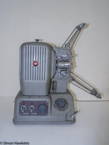 Elmo E-80 8mm projector - Arms extended