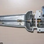 A picture of the Eumig P8 Shutter assembly used in the Telecine machine
