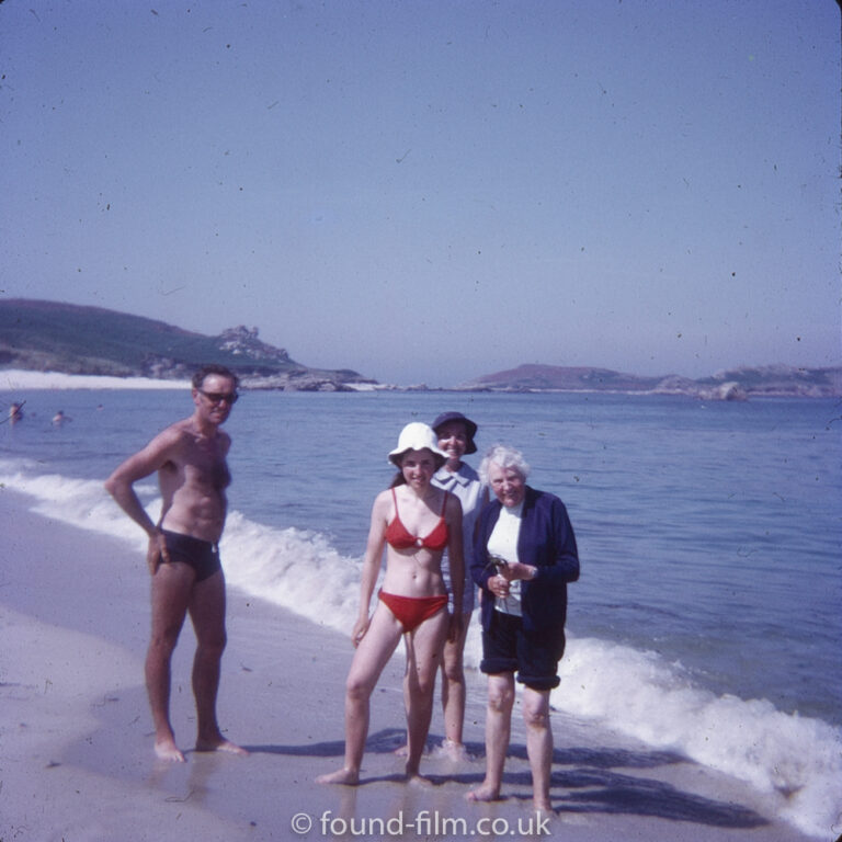 Family in Scilly Isles