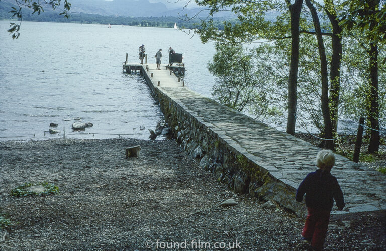 Family on Jetty