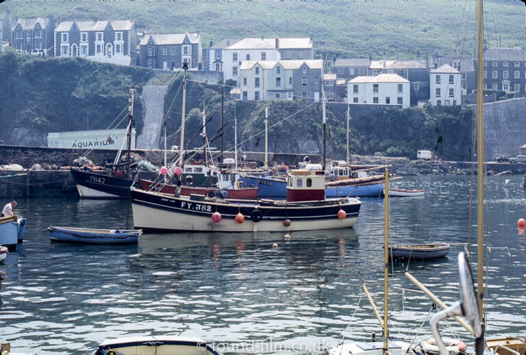 Fishing boat Lindy Lou FY.382 in 1978