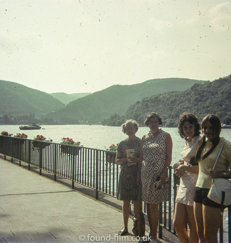 Posing by a Lake