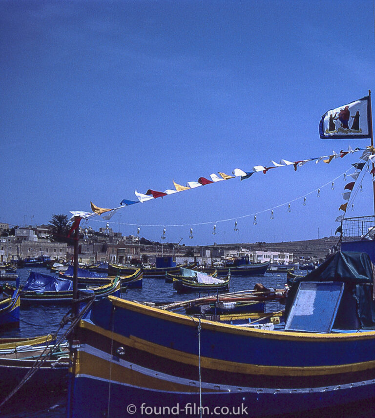 Decorated boat