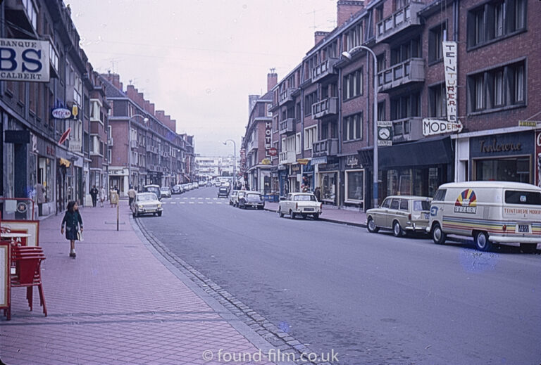 A quiet street in France, Nov 1969