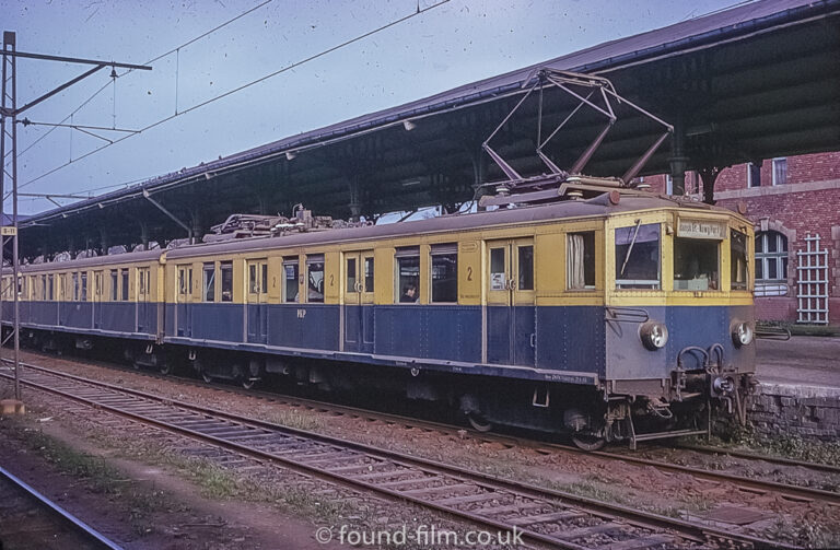 Gdansk to Nowy Port train in mid-1960s