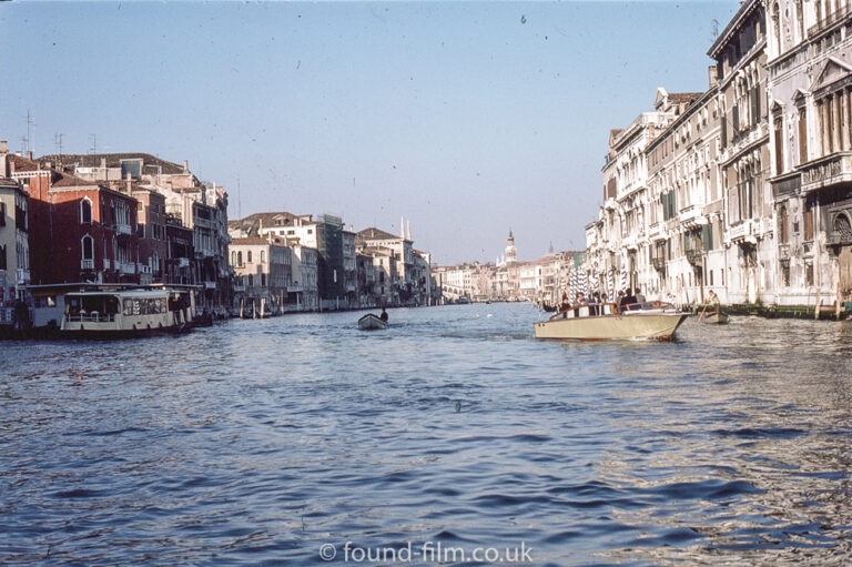 The Grand Canal in Venice in 1985