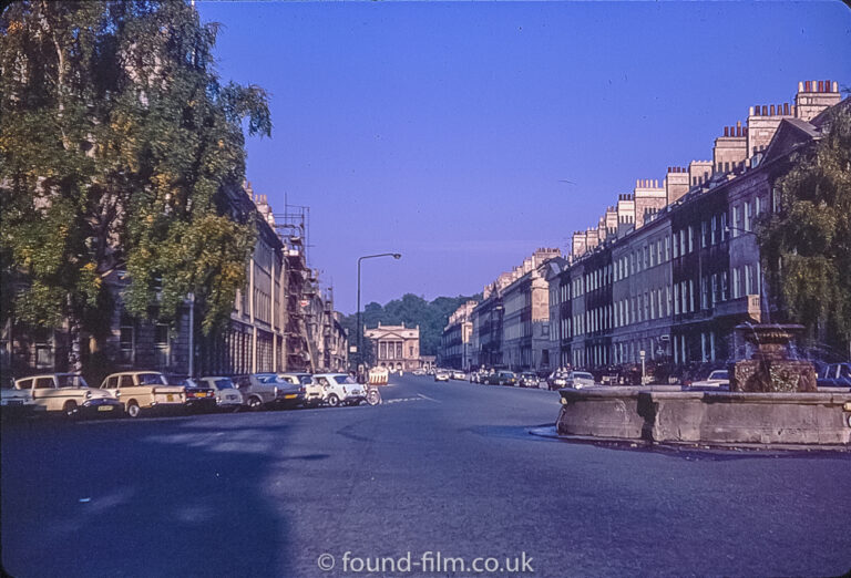 Great Pulteney Street Bath in October 1975