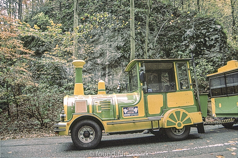 Green Yellow Train in Czech Republic – 2001