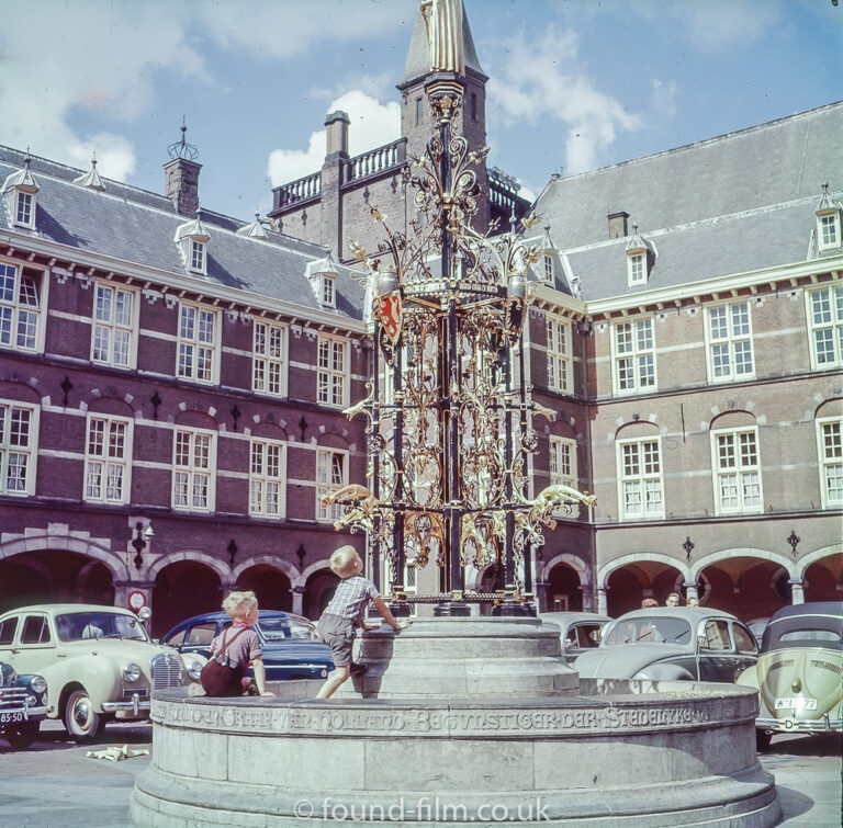 Fountain in Binnenhof, the Hague – 1957