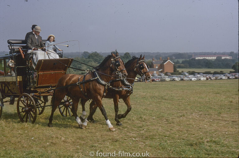 Horse and Carriage racing