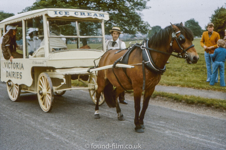 Horse drawn Ice cream kiosk