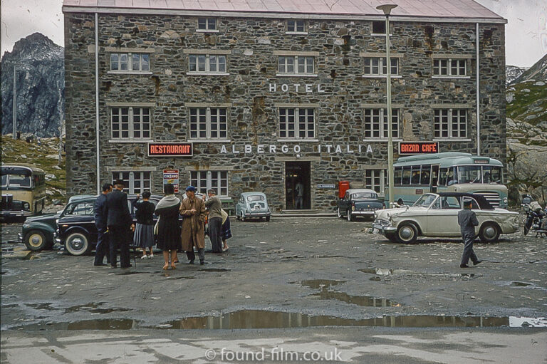 Hotel Alberto Italia in the late 1950s